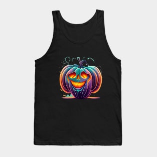 Vintage Halloween Pumpkin 2023. Halloween 2023 Tank Top